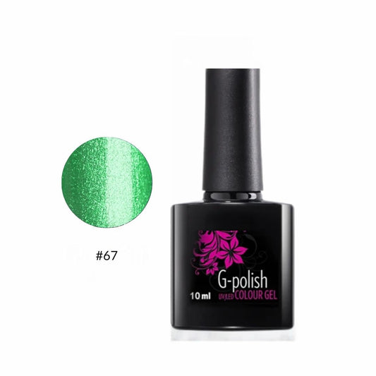 G-Polish Colour no.67 - Wicked Green 10ml