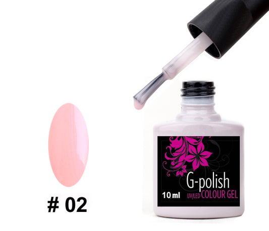 G-Polish French Colour no.2 - Pink Mother Of Pearl 10ml