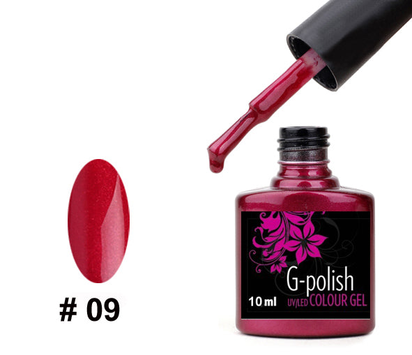 G-Polish Colour no.9 - Light Maroon 10ml
