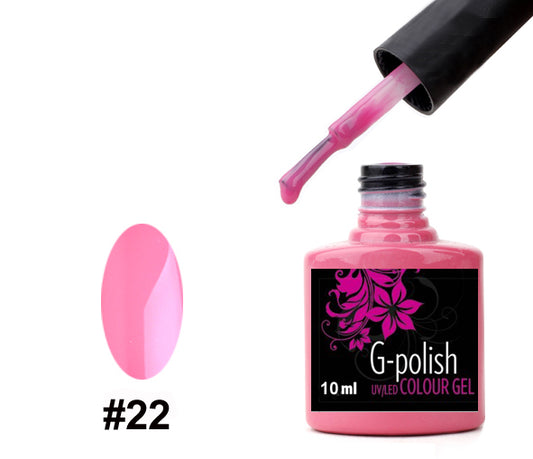 G-Polish Colour no.22 - Light Pink 10ml
