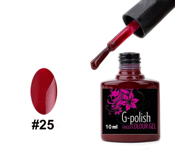 G-Polish Colour no.25 - Maroon 10ml