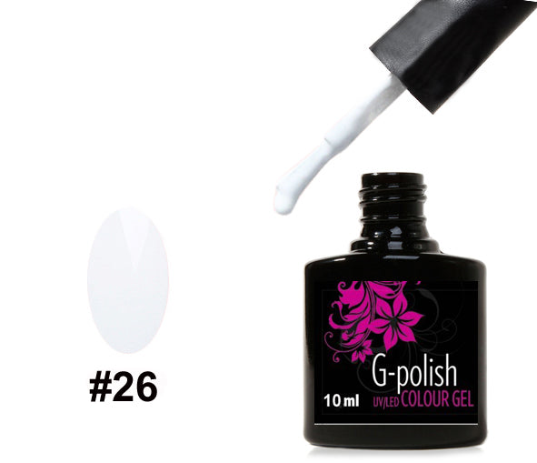 G-Polish French Colour no.26 - Light White 10ml