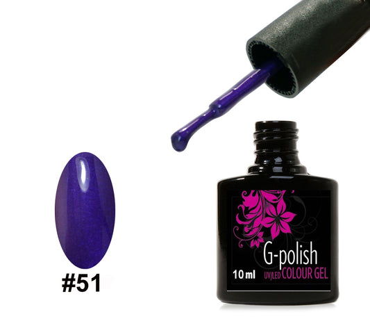 G-Polish Colour no.51 - Lavender Pearl 10ml