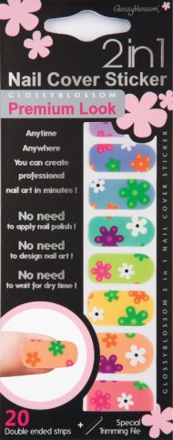 Cover Sticker Flower Power