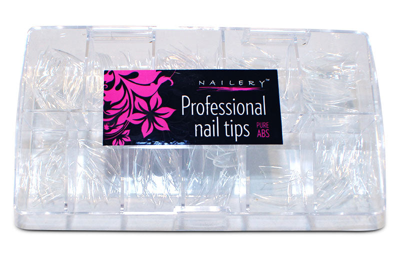 Stiletto Tips - Clear 200pcs
