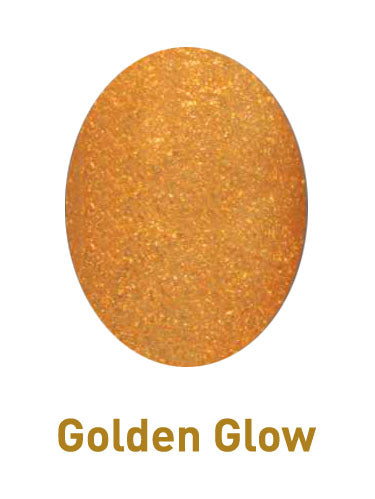 Coloured Acrylic Powder - Golden Glow 10g