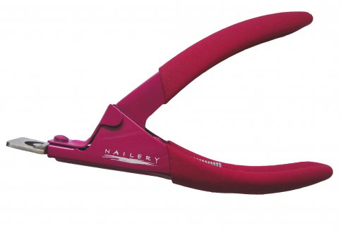 Nail Tip Cutter Soft Grip - Fuschia