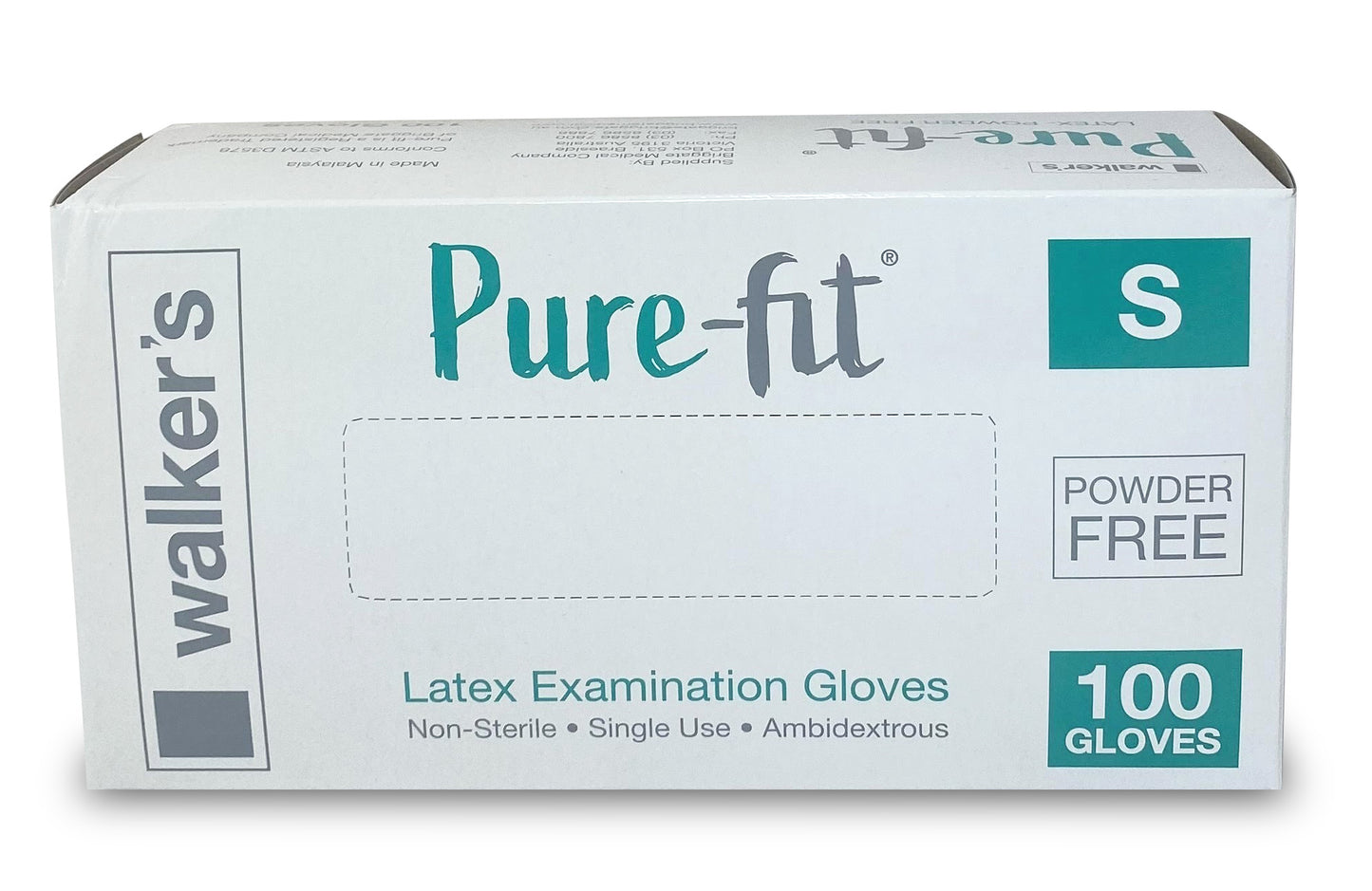 Disposable Latex Gloves - Small 100pcs