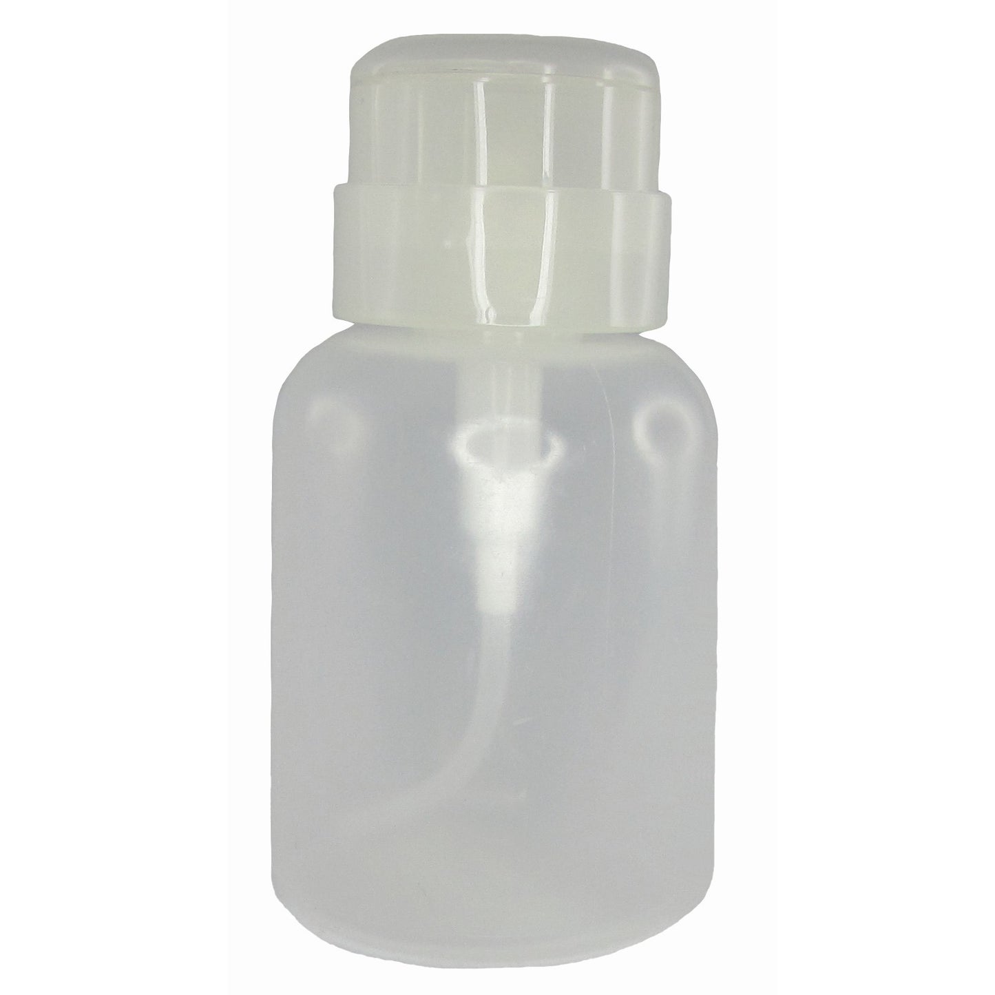 Plastic Pump Bottle with a Lock - Clear 200ml