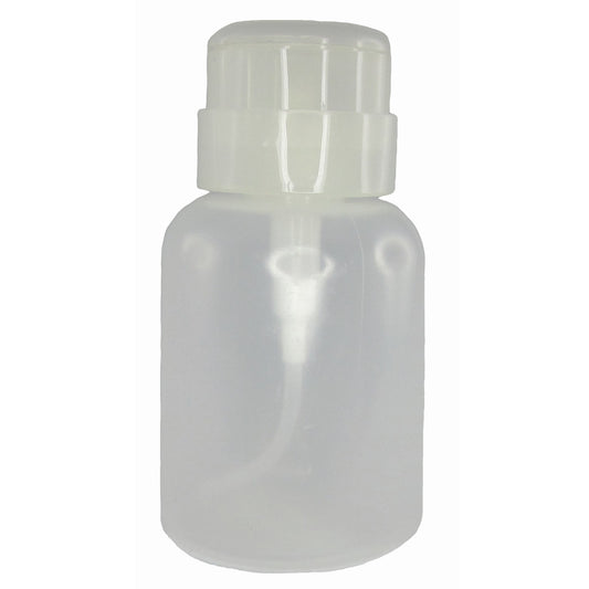 Plastic Pump Bottle with a Lock - Clear 200ml