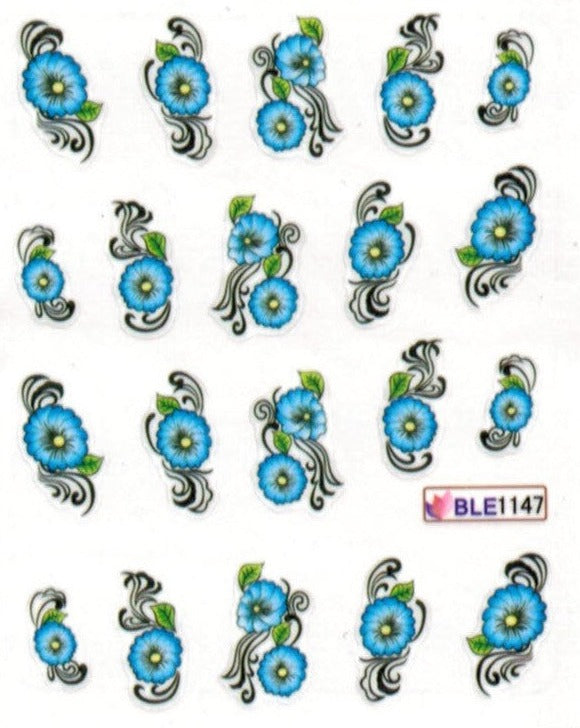 Water Transfer - Flowers #13