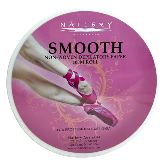 Smooth Non-Woven Depilatory Paper 100m Roll