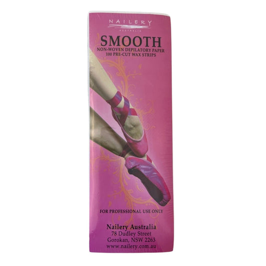 Smooth Non-Woven Depilatory Paper 100pcs Pre-cut