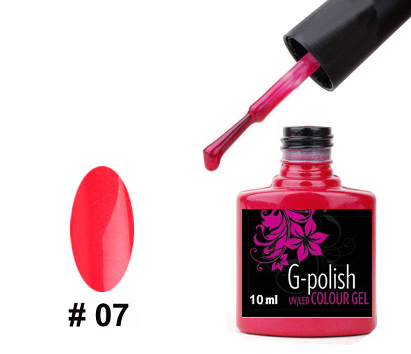 G-Polish Colour no.7 - Strawberry With Milk 10ml