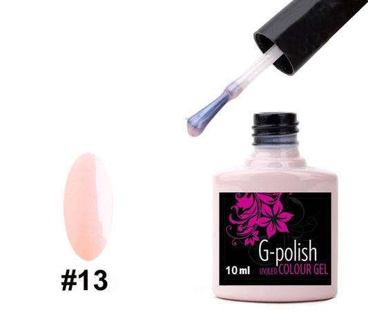 G-Polish French Colour no.13 - Gentle Pink Mother Of Pearl 10ml
