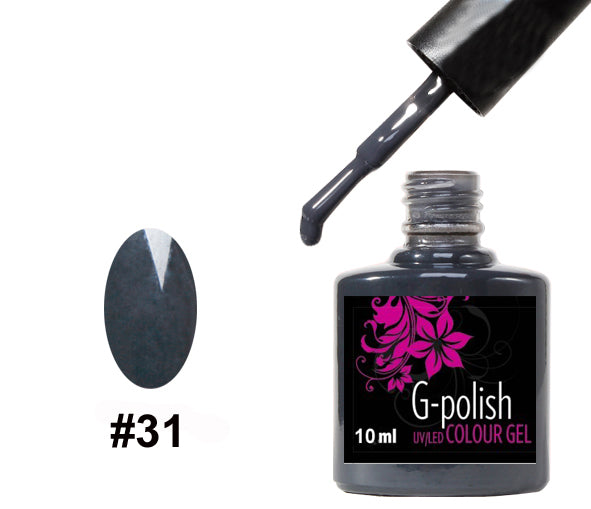 G-Polish Colour no.31 - Charcoal 10ml