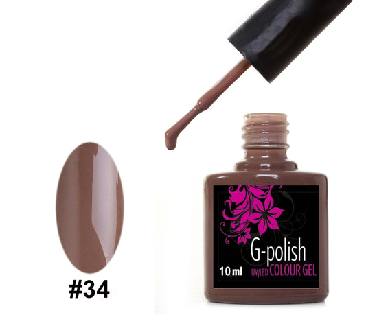 G-Polish Colour no.34 - Cocoa 10ml