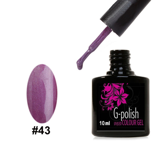 G-Polish Colour no.43 - Pearl Amethyst 10ml