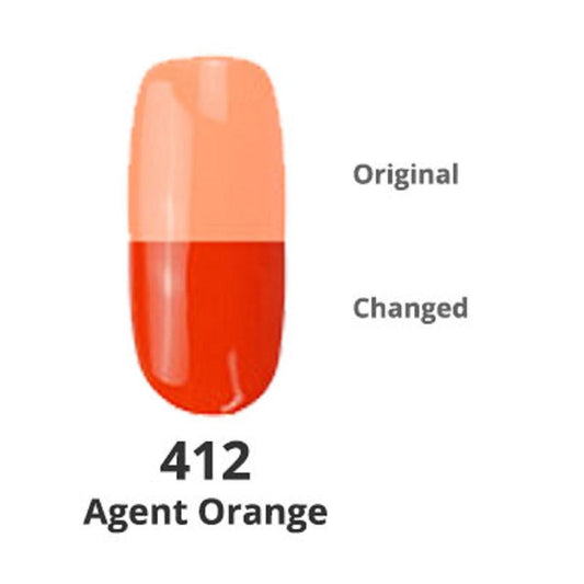 Temperature Changing G-Polish no.412 - Agent Orange 15ml