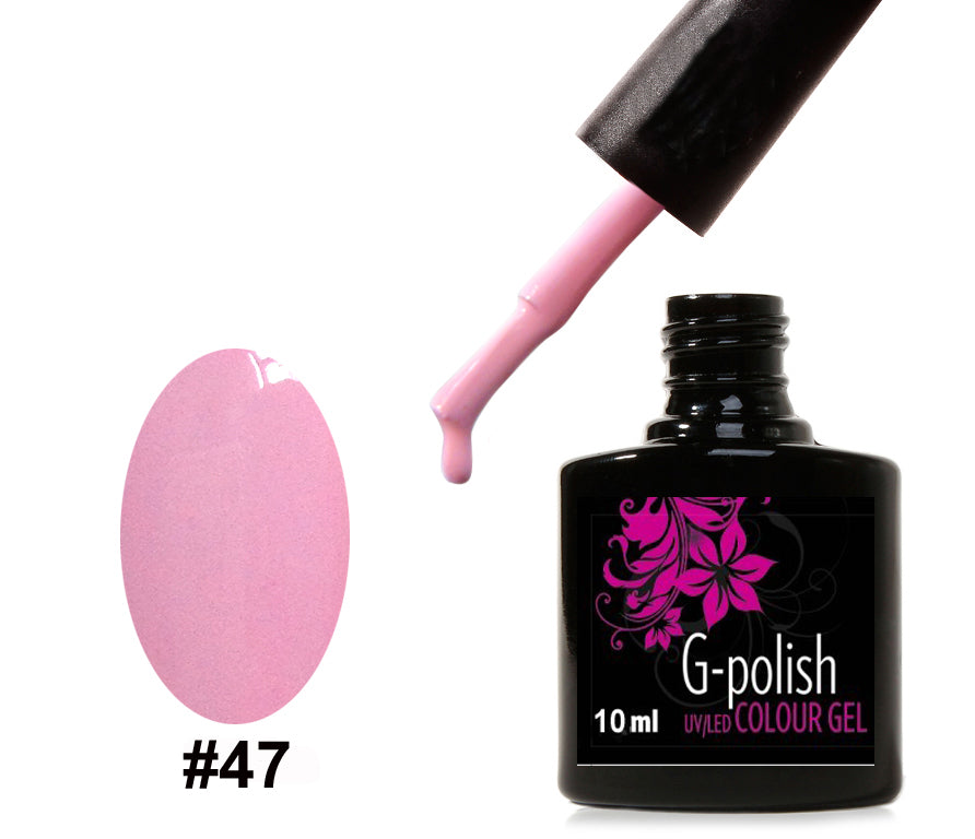 G-Polish Colour no.47 - Baby Pink 10ml