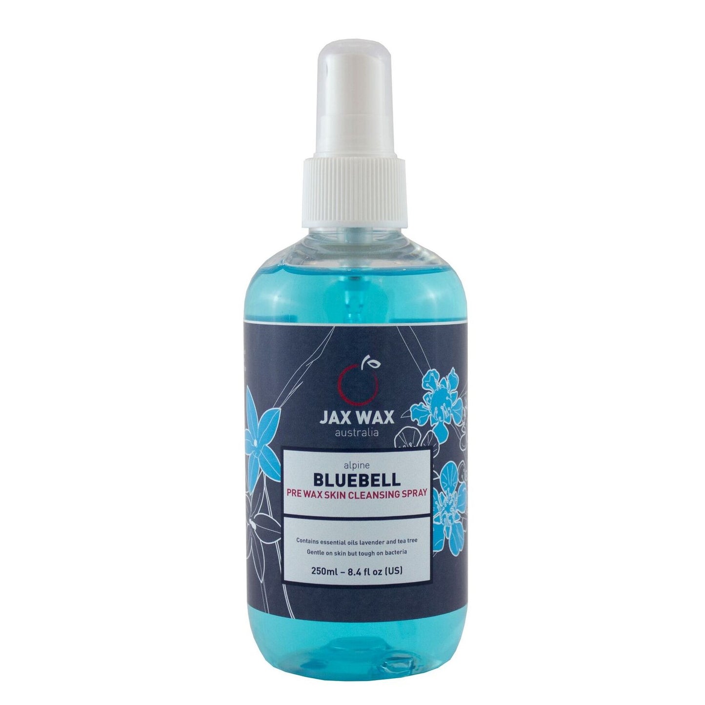 Jax Wax Alpine Bluebell Pre Wax Skin Cleansing Spray 250ml