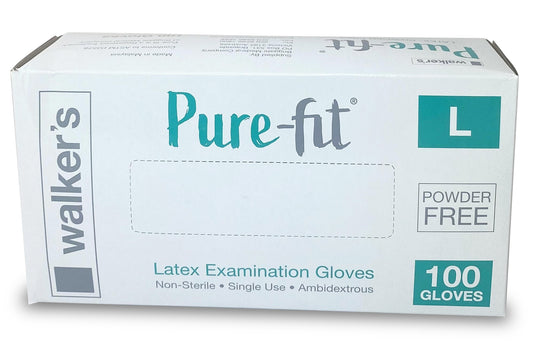 Disposable Latex Gloves - Large 100pcs