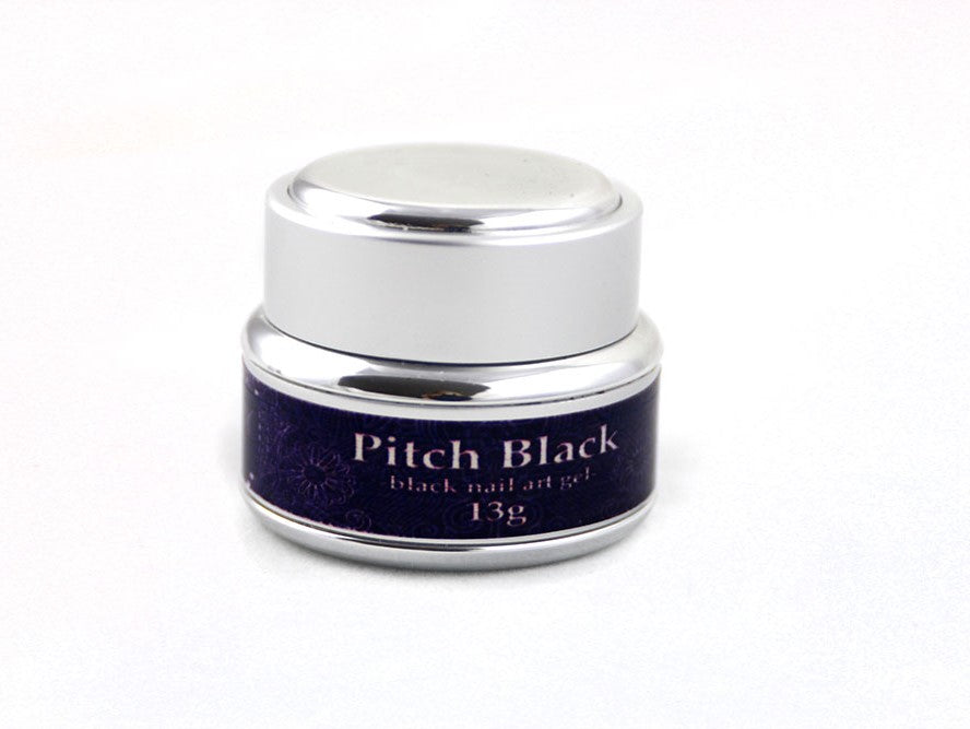 Nail Art Gel - Pitch Black