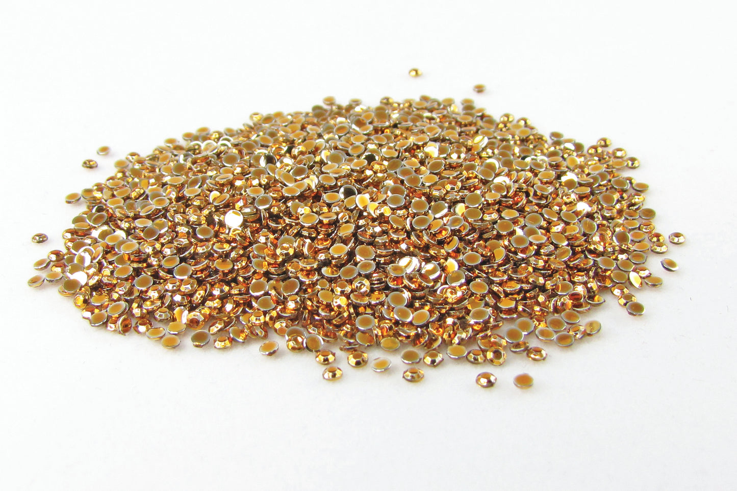 Gold Rhinestones 100pcs