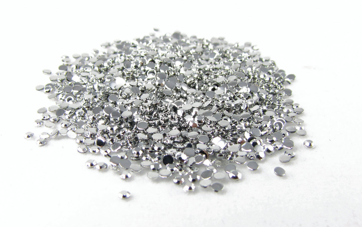 Silver Rhinestones 100pcs