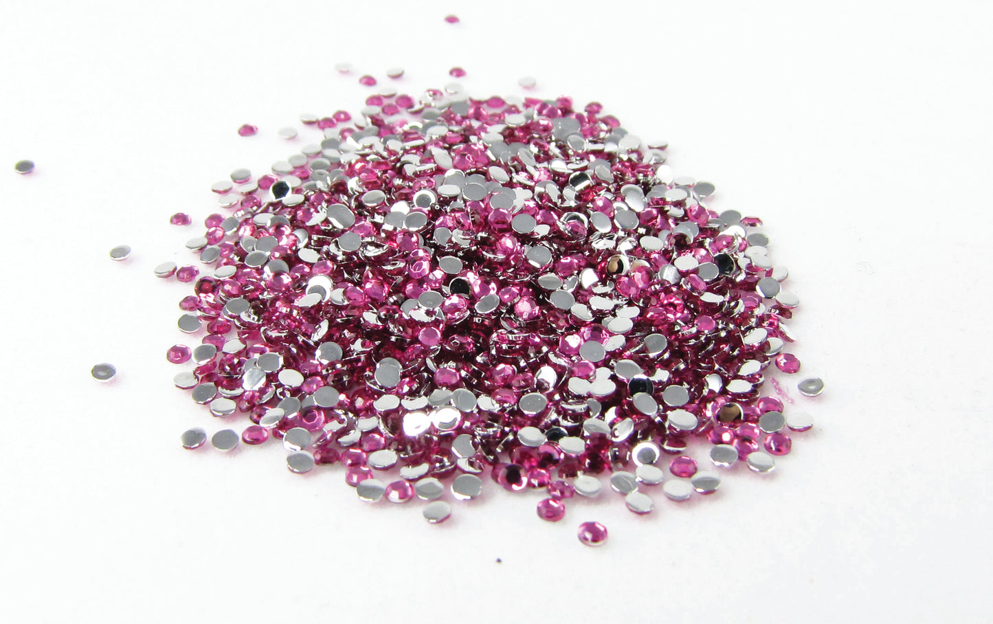 Pink Rhinestones 100pcs