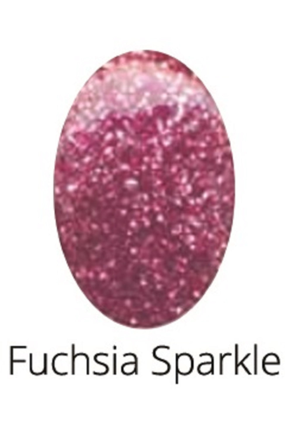 Coloured Acrylic Powder - Fuchsia Sparkle 10g