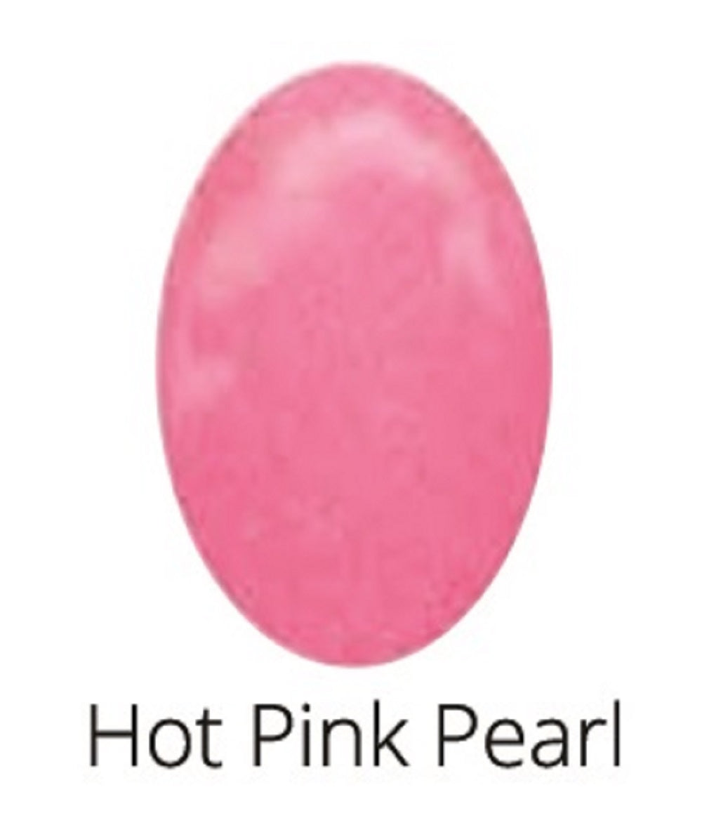 Coloured Acrylic Powder - Hot Pink Pearl 10g