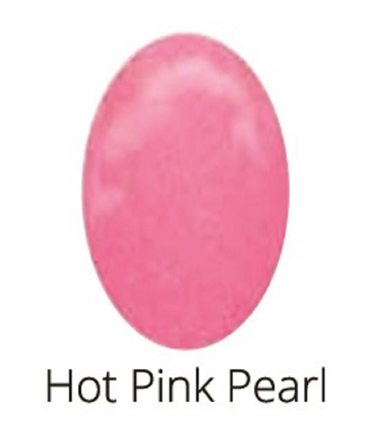 Coloured Acrylic Powder - Hot Pink Pearl 10g
