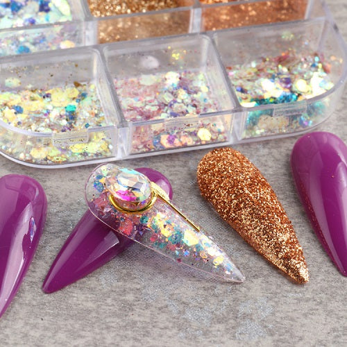 Mixed Glitter Pack - 6 Colours