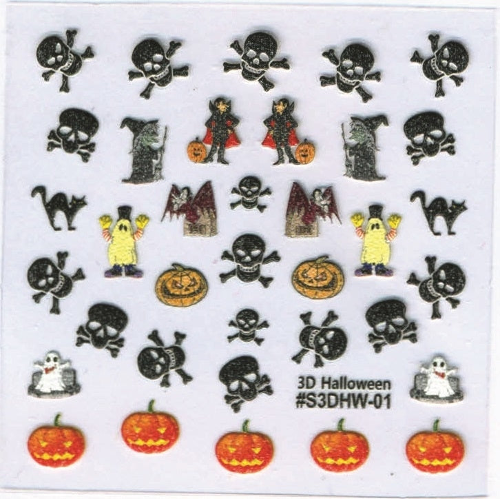 Halloween Sticker - Skulls