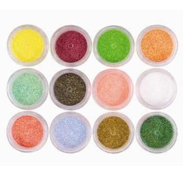 Neon Glitter Collection 12pcs - Fine