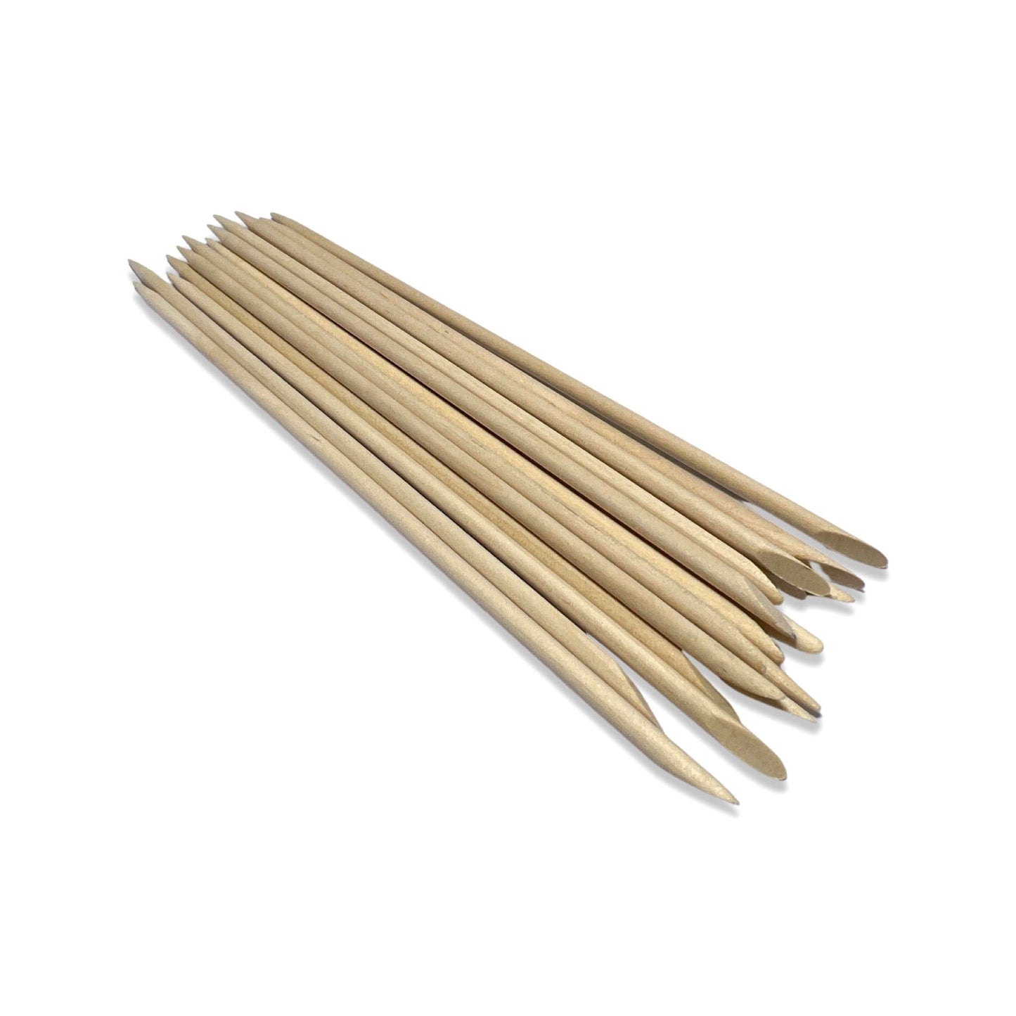 Orange Wood Manicure Cuticle Sticks