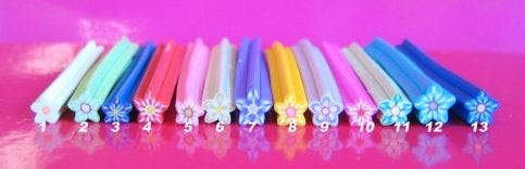 Fimo Sticks - Five Petals