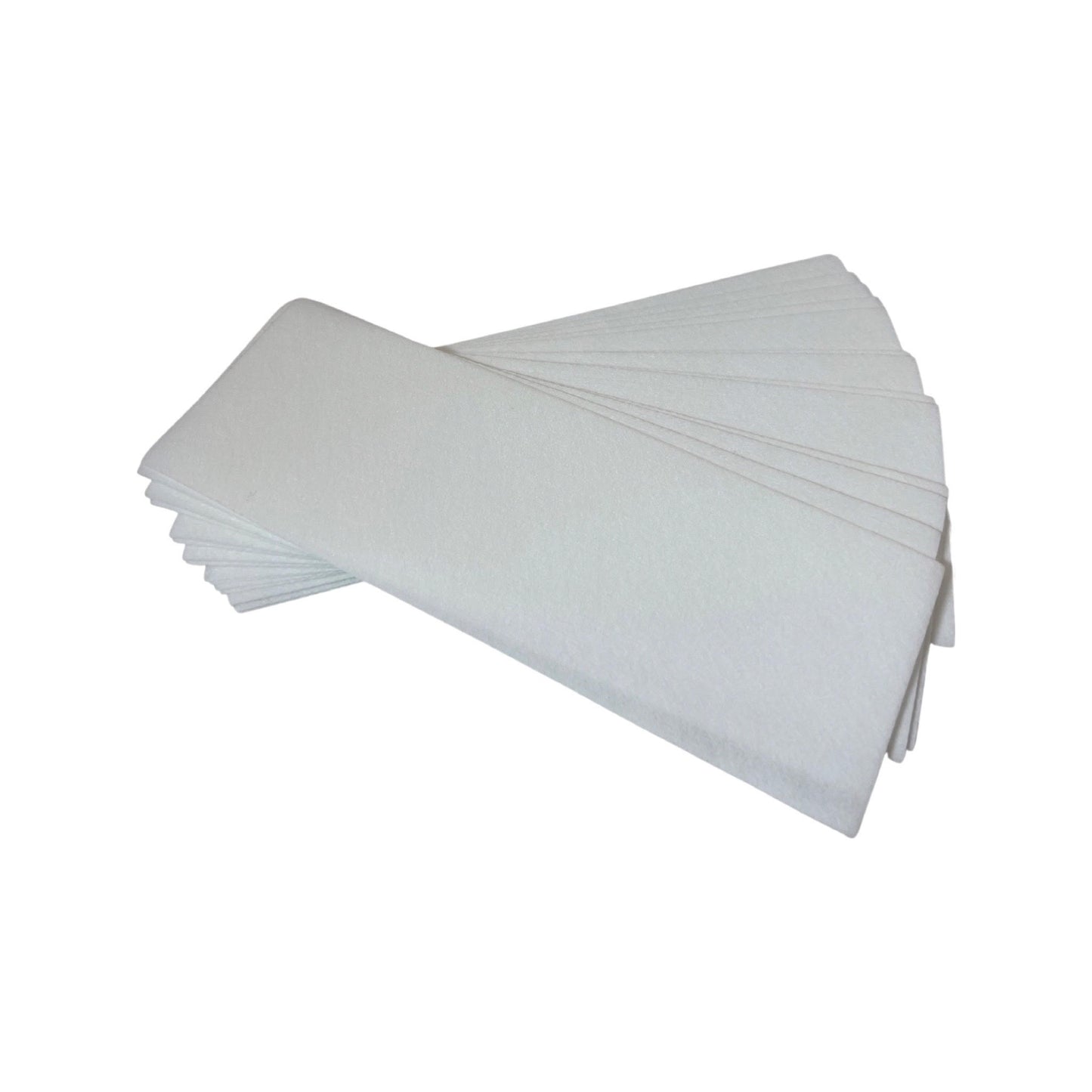 Smooth Non-Woven Depilatory Paper 100pcs Pre-cut